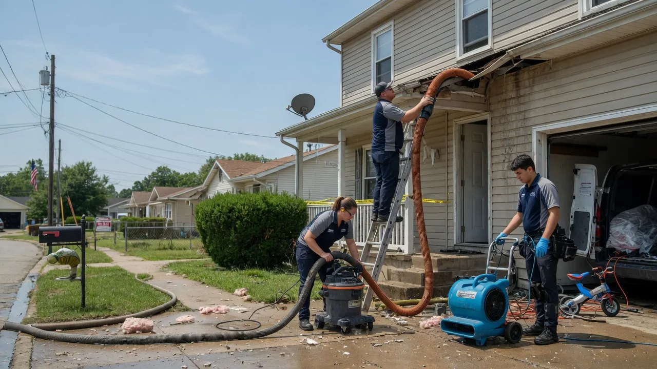 Water Damage Restoration in Burr Oak, KS near me